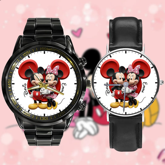 Couple Gift - Personalized Mouse Hand Watch