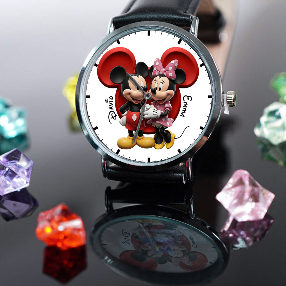 Couple Gift - Personalized Mouse Hand Watch