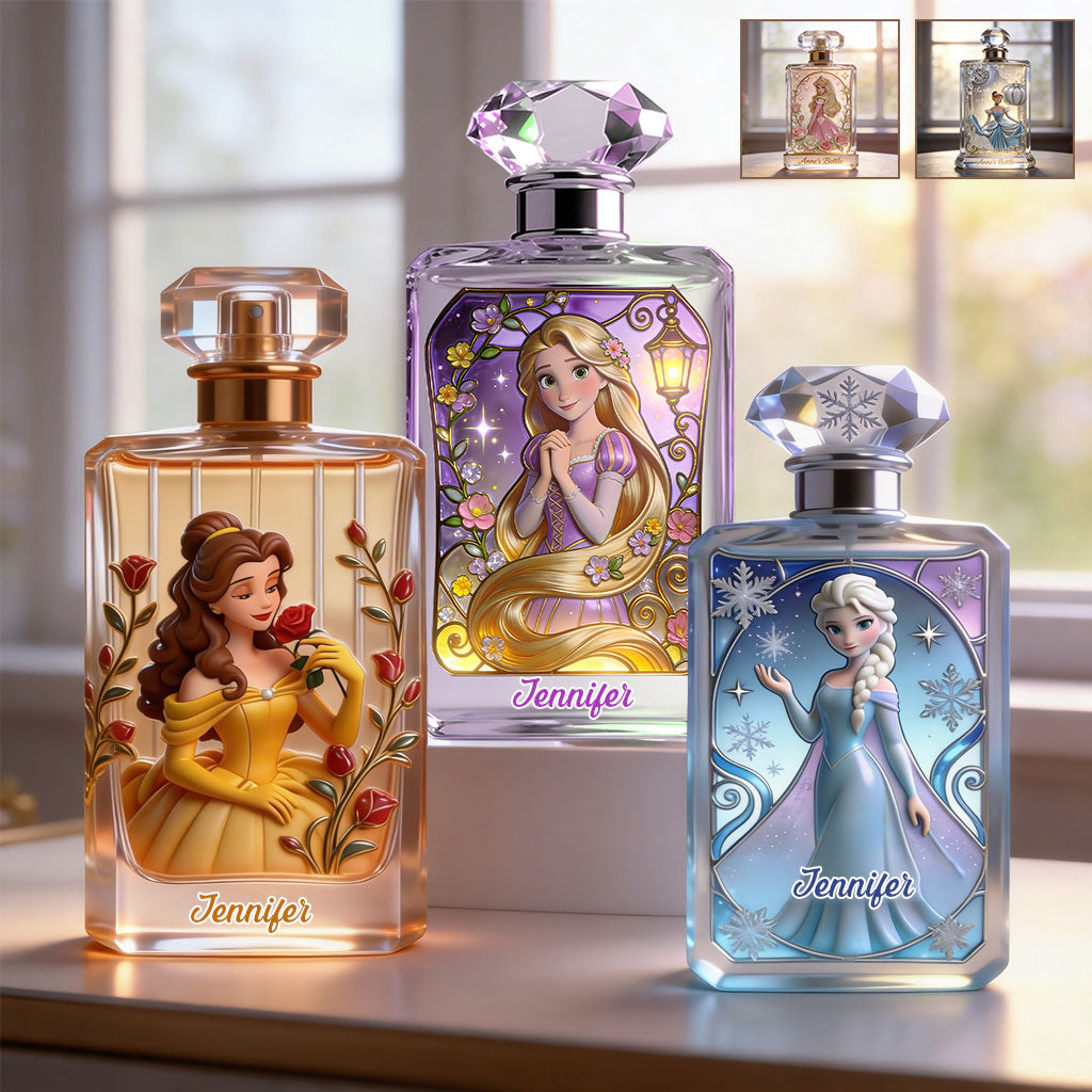 Magical Princess - Personalized Beautiful Princess Refillable Perfume Bottle