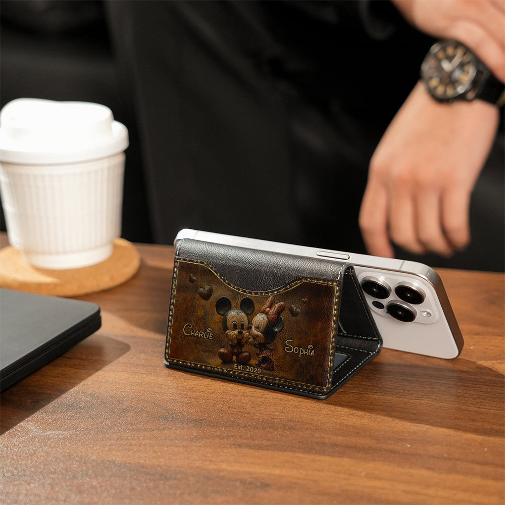 Magical Love - Personalized Mouse Magsafe Wallet