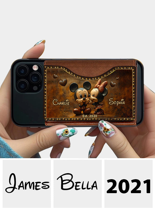 Magical Love - Personalized Mouse Magsafe Wallet