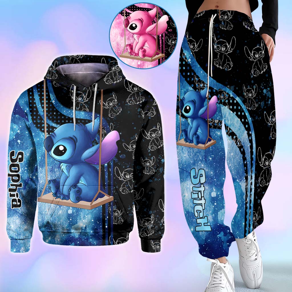 Ohana Means Family - Personalized Ohana Hoodie and Sweatpants