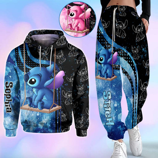 Ohana Means Family - Personalized Ohana Hoodie and Sweatpants