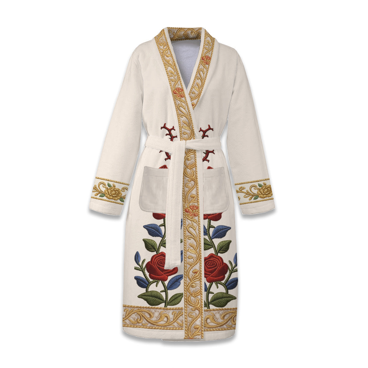 Tale As Old As Time - Personalized Beauty And The Beast Pajama Kimono Robe