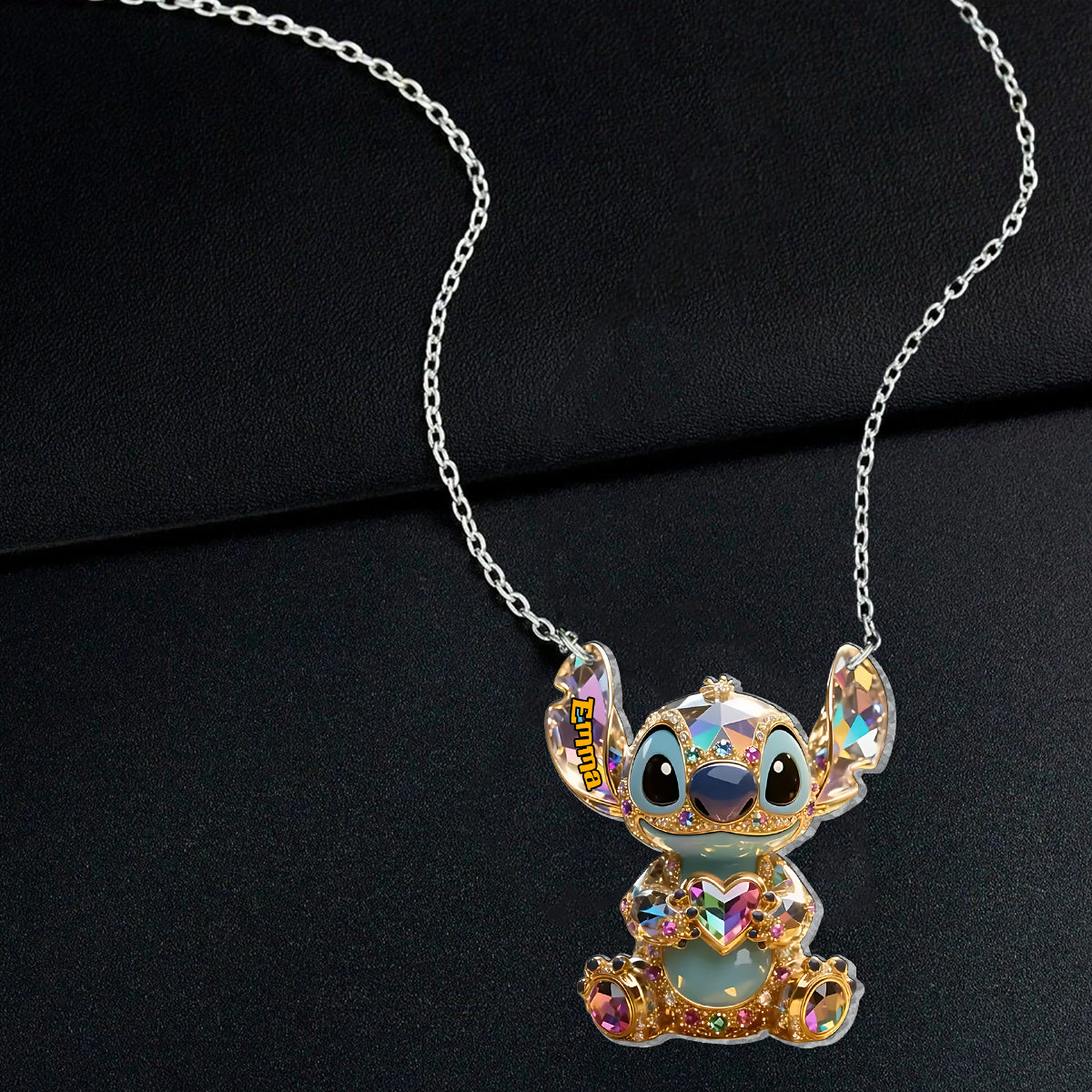 Ohana Means Family - Personalized Ohana Custom Shaped Pendant Necklace