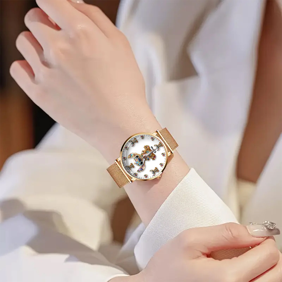 Ohana Means Family - Personalized Ohana Women Hand Watch