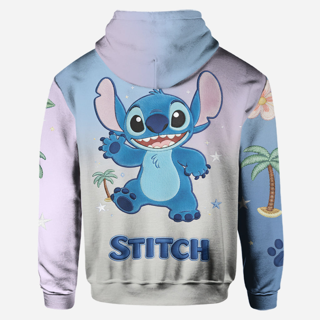 Blue Ohana - Personalized Ohana Hoodie and Leggings