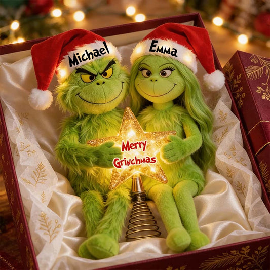 I'm Yours - Personalized Stole Christmas LED Light Tree Topper