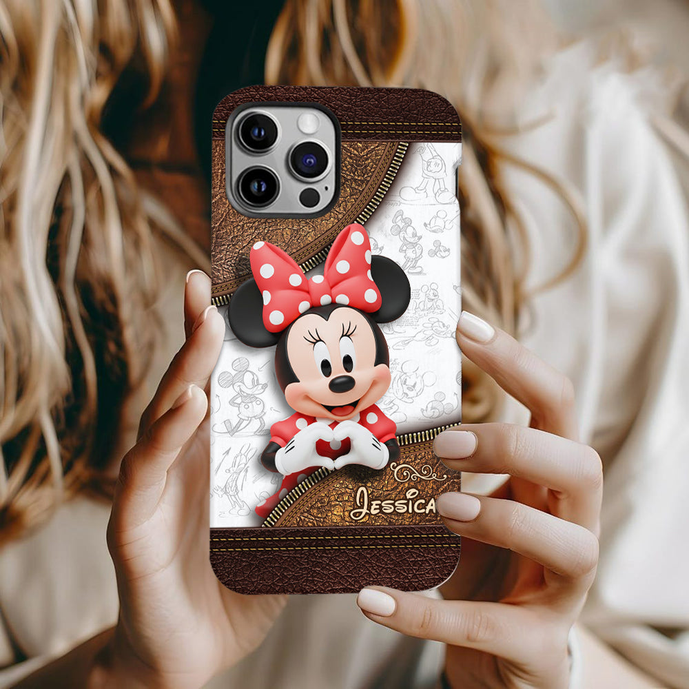 Magical Mouse Ears - Personalized Mouse Full Print Phone Case