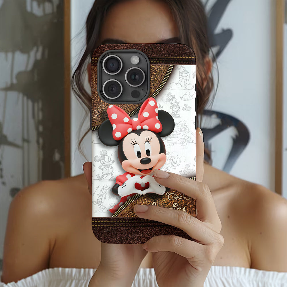 Magical Mouse Ears - Personalized Mouse Full Print Phone Case