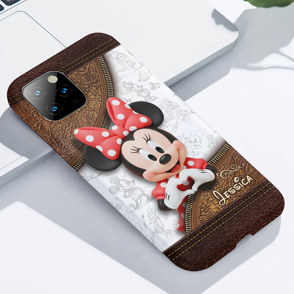 Magical Mouse Ears - Personalized Mouse Full Print Phone Case