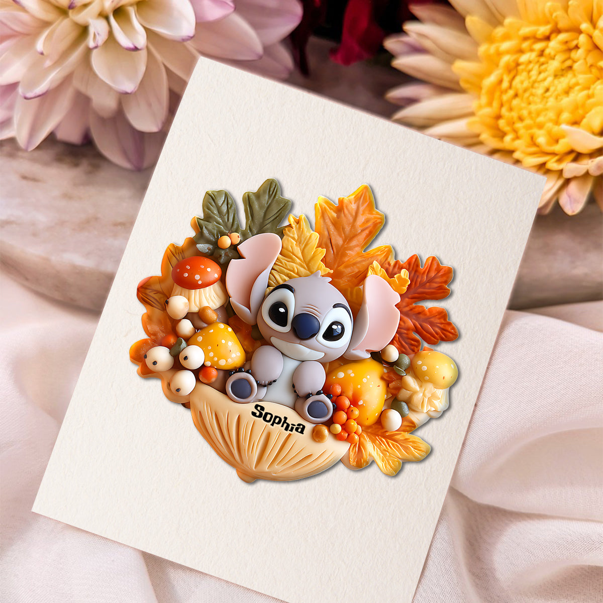 It's The Most Wonderful Time Of The Year - Personalized Ohana Pin