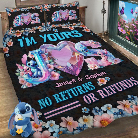Ohana Letter - Personalized Ohana Quilt Set