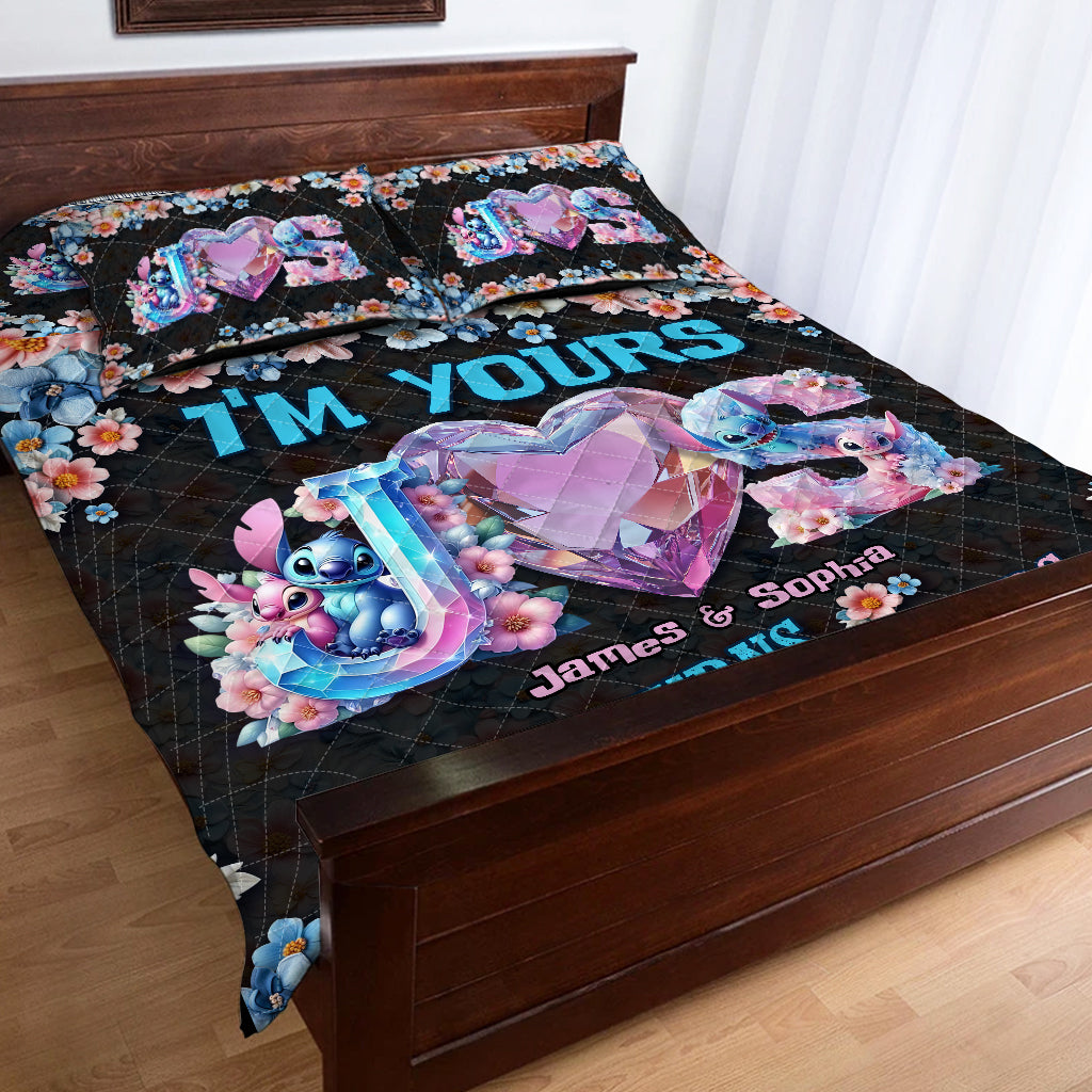 Ohana Letter - Personalized Ohana Quilt Set