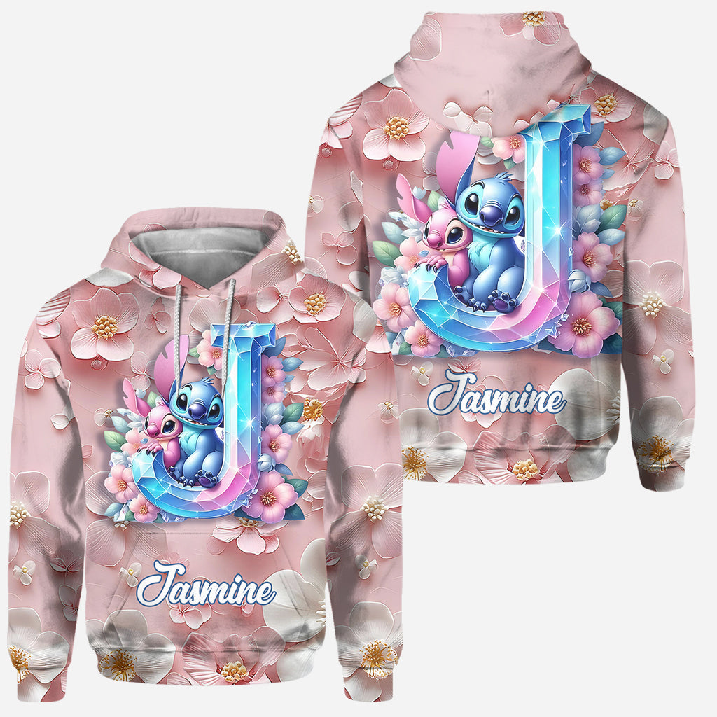 Floral Ohana - Personalized Ohana Hoodie and Leggings