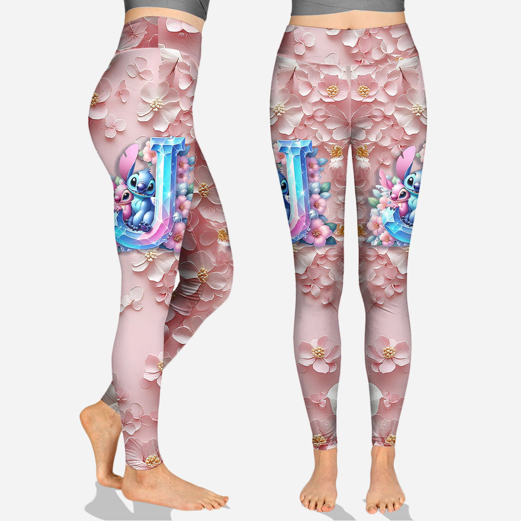 Floral Ohana - Personalized Ohana Hoodie and Leggings
