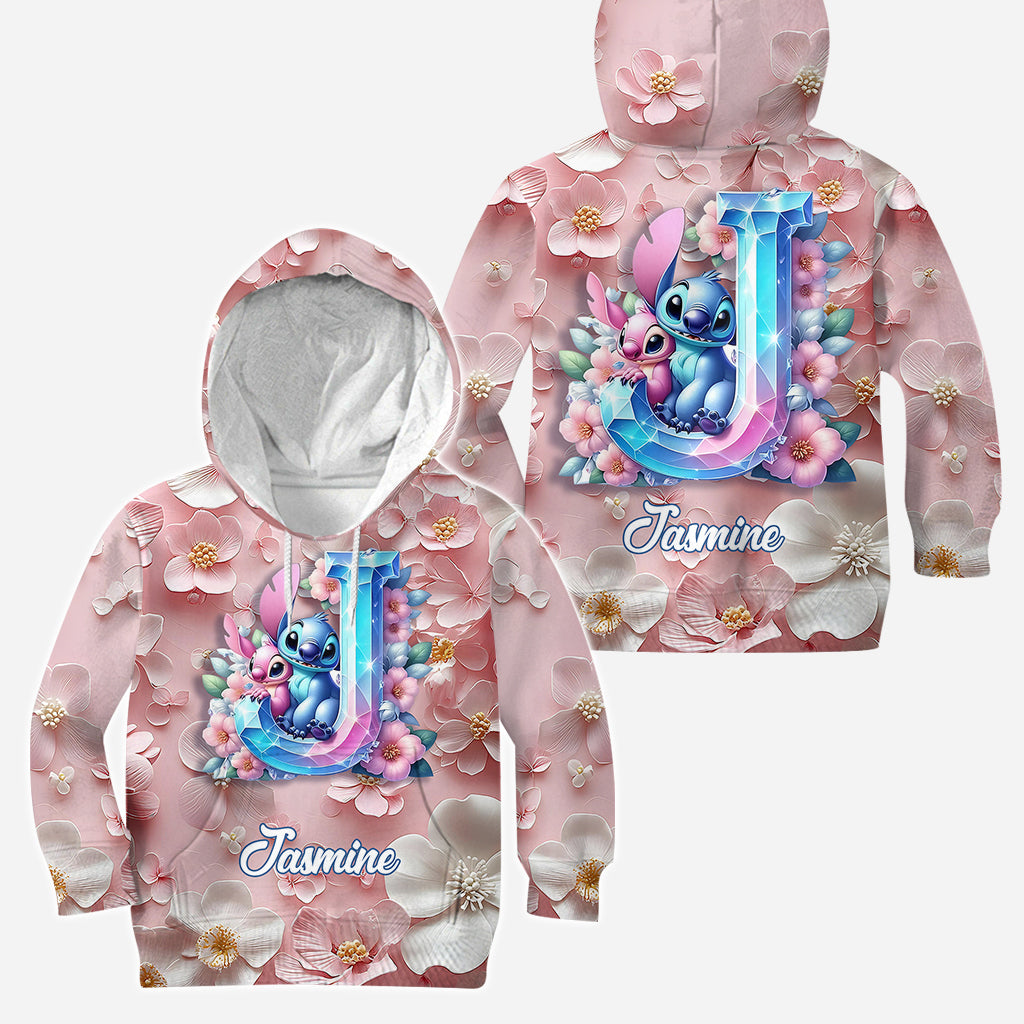 Floral Ohana - Personalized Ohana Hoodie and Leggings