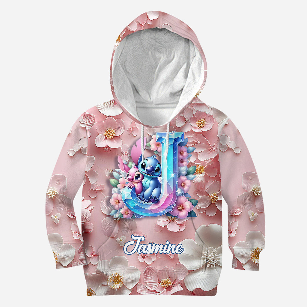Floral Ohana - Personalized Ohana Hoodie and Leggings