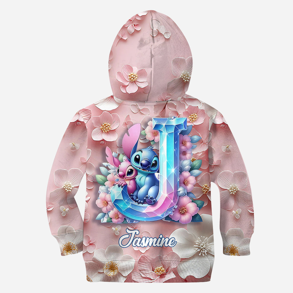 Floral Ohana - Personalized Ohana Hoodie and Leggings