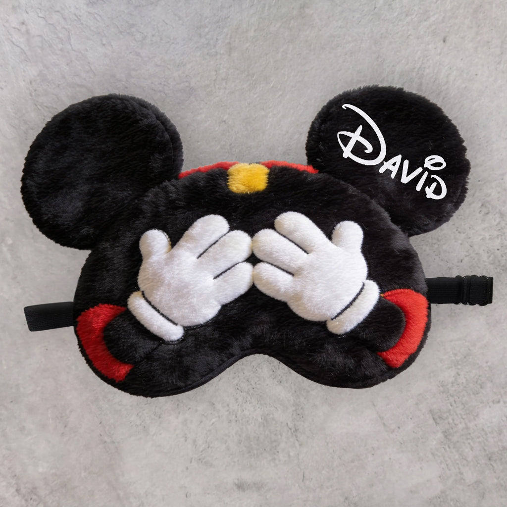 Funny Mouse Sleeping Mask - Personalized Mouse Cooling Sleep Mask