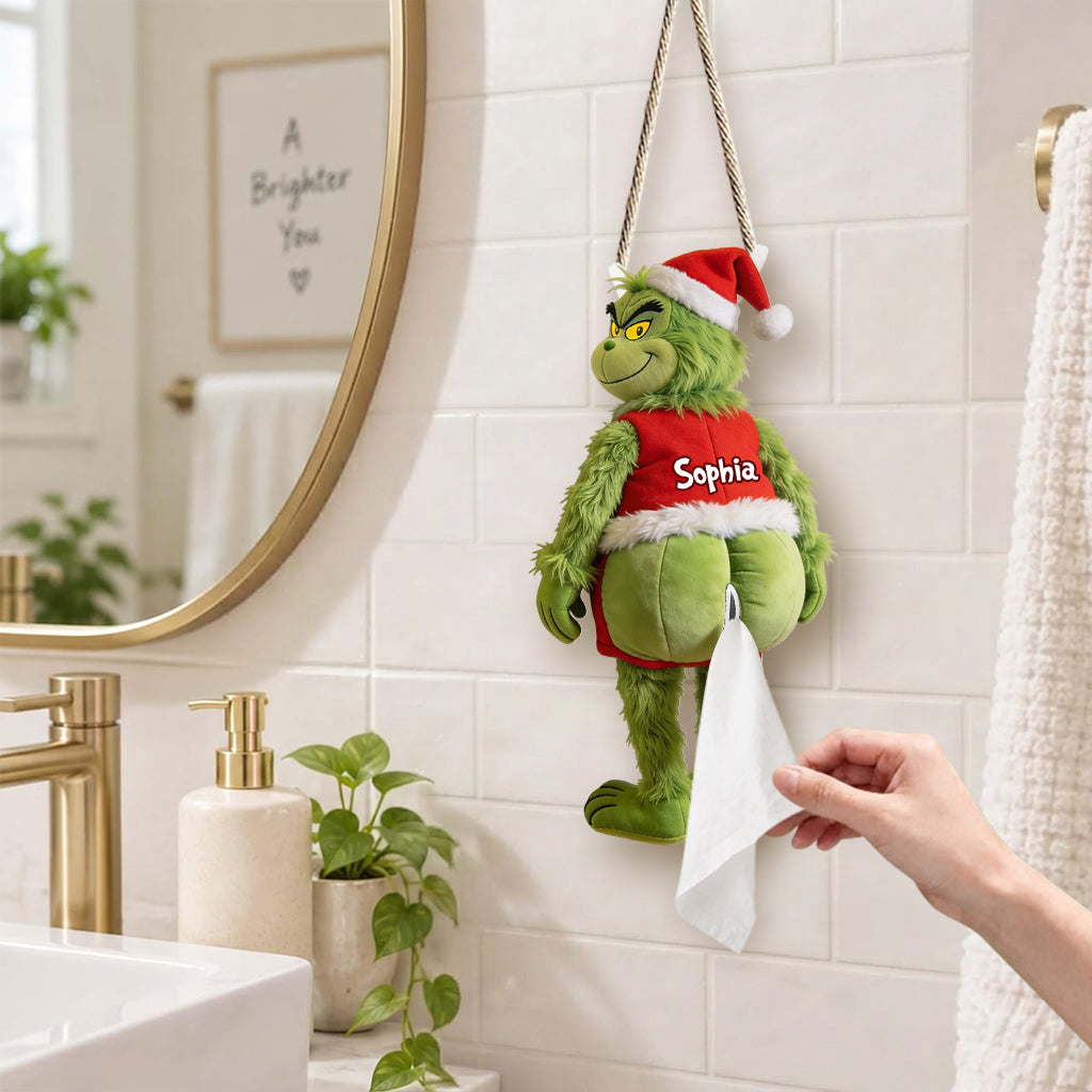 Merry Grinchmas - Personalized Stole Christmas Pull-Out Organizer
