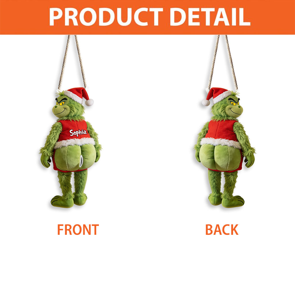 Merry Grinchmas - Personalized Stole Christmas Pull-Out Organizer