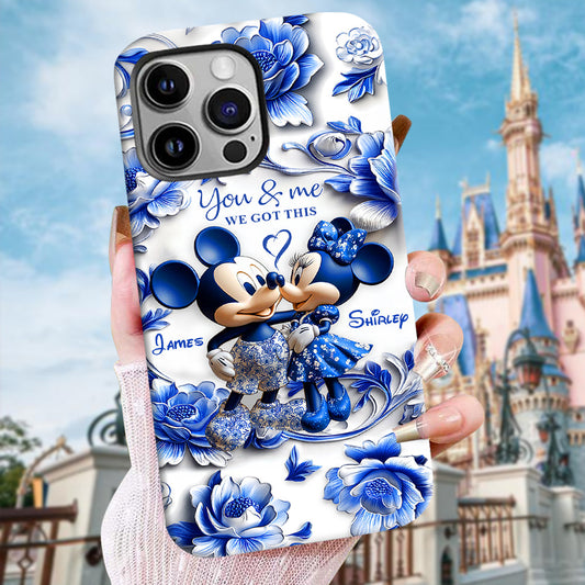 I Love You - Personalized Mouse Full Print Phone Case