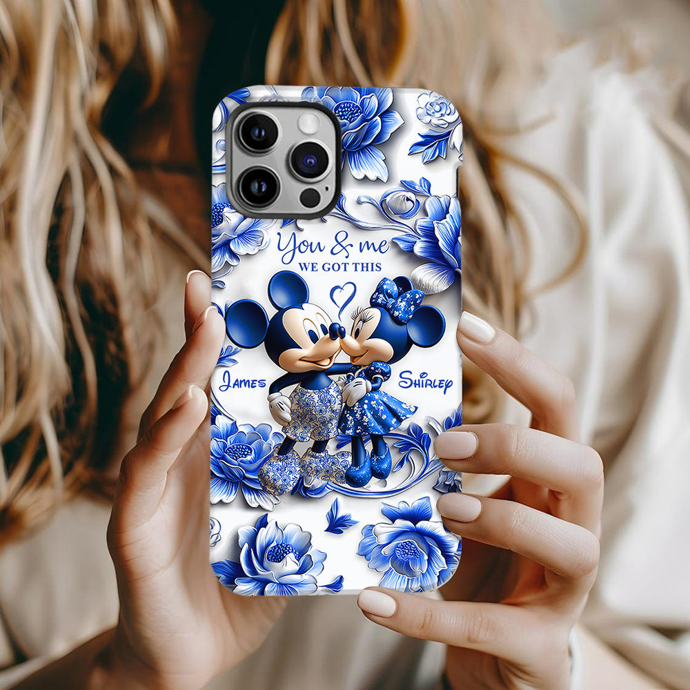 I Love You - Personalized Mouse Full Print Phone Case