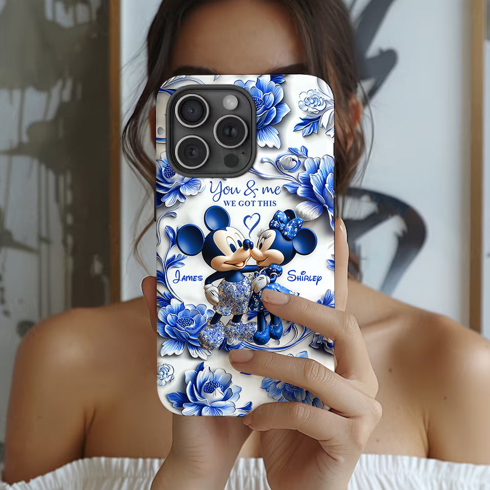 I Love You - Personalized Mouse Full Print Phone Case
