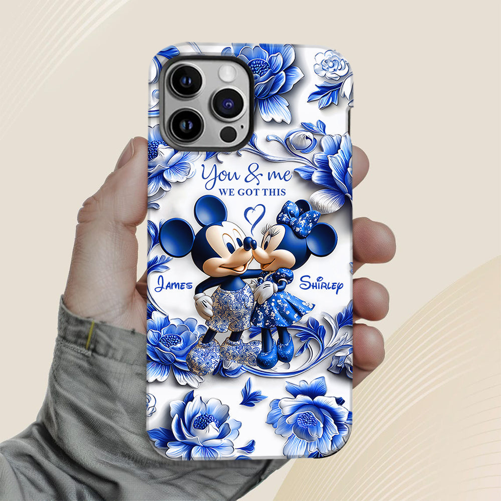 I Love You - Personalized Mouse Full Print Phone Case