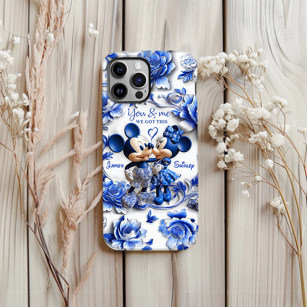 I Love You - Personalized Mouse Full Print Phone Case