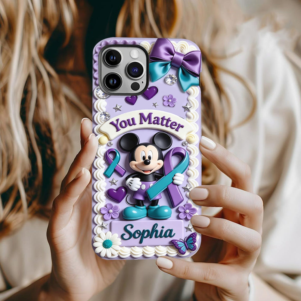 Suicide Prevention - Personalized Suicide Prevention Full Print Phone Case