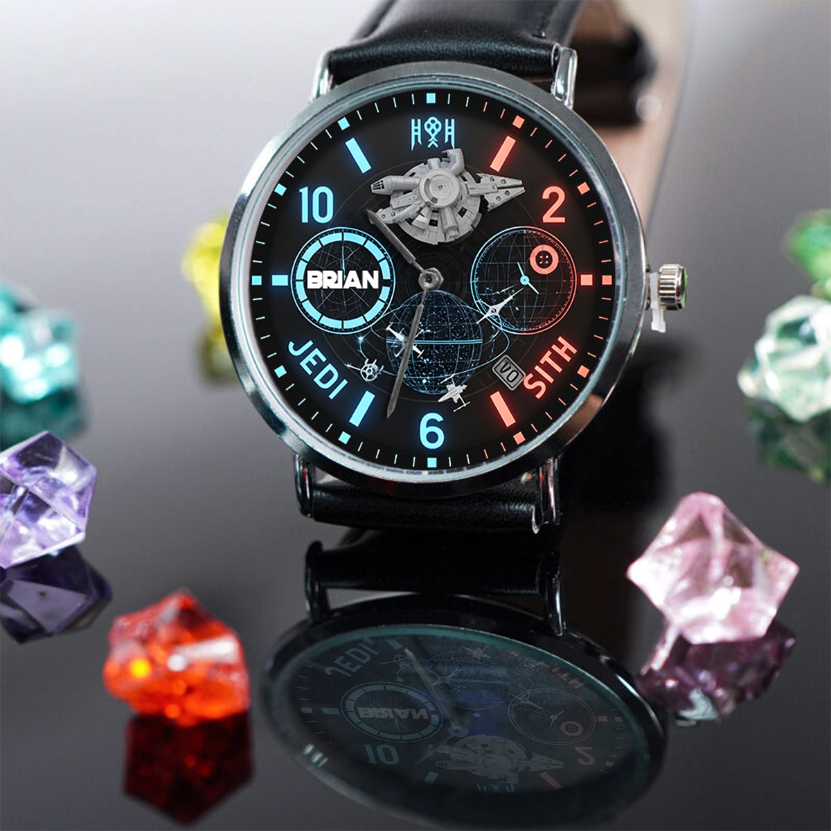 Galactic Map - Personalized The Force Hand Watch