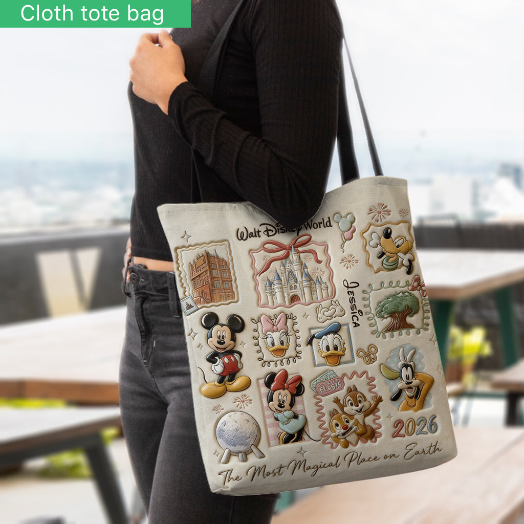 Friends - Personalized Dream Trip Tote Bag