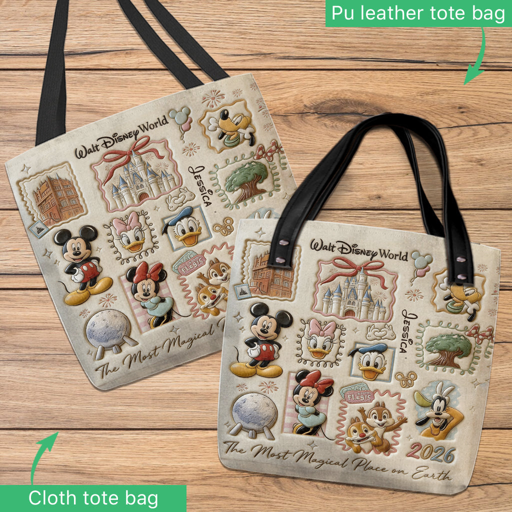 Friends - Personalized Dream Trip Tote Bag