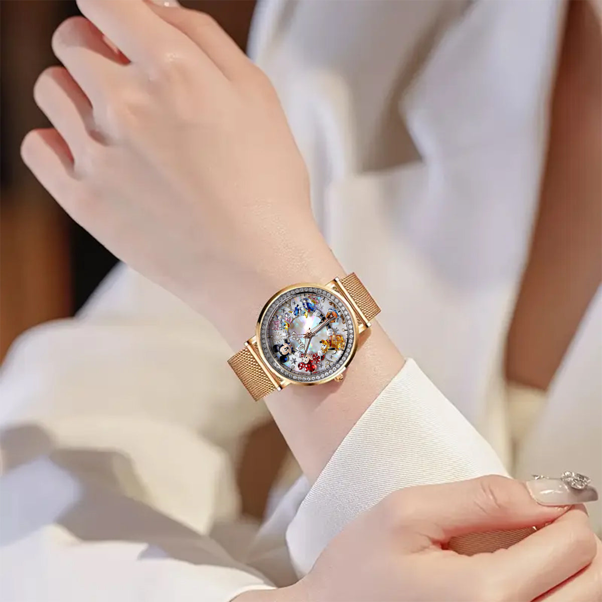 Friends 250 Anniversary - Personalized Mouse Women Hand Watch