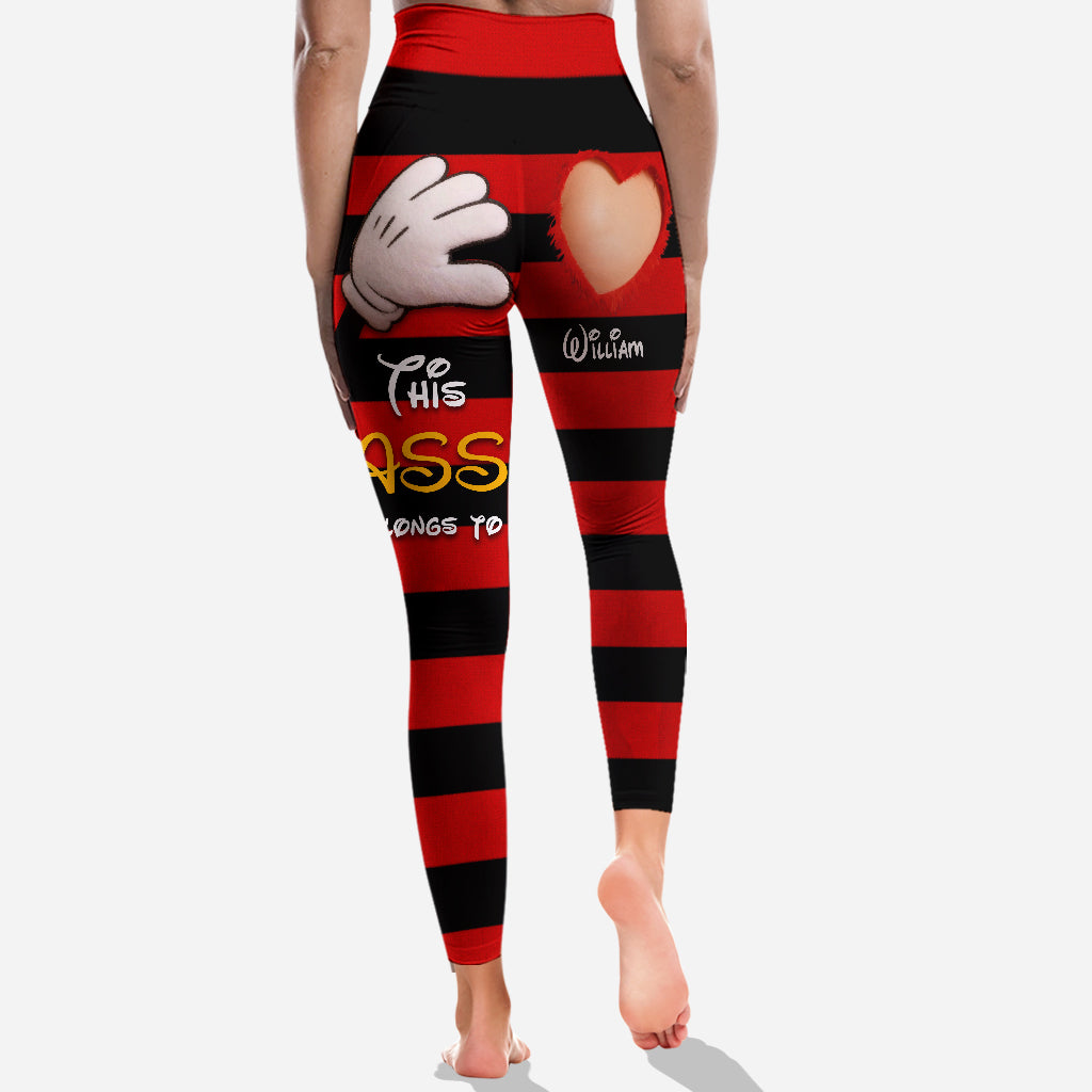This Ass Belongs To - Personalized Mouse Leggings