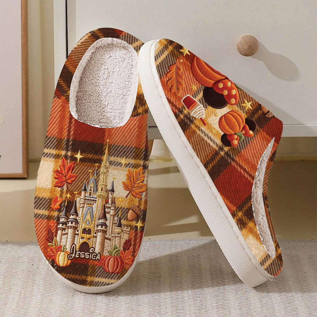 Magical Autumn - Personalized Dream Trip Slippers
