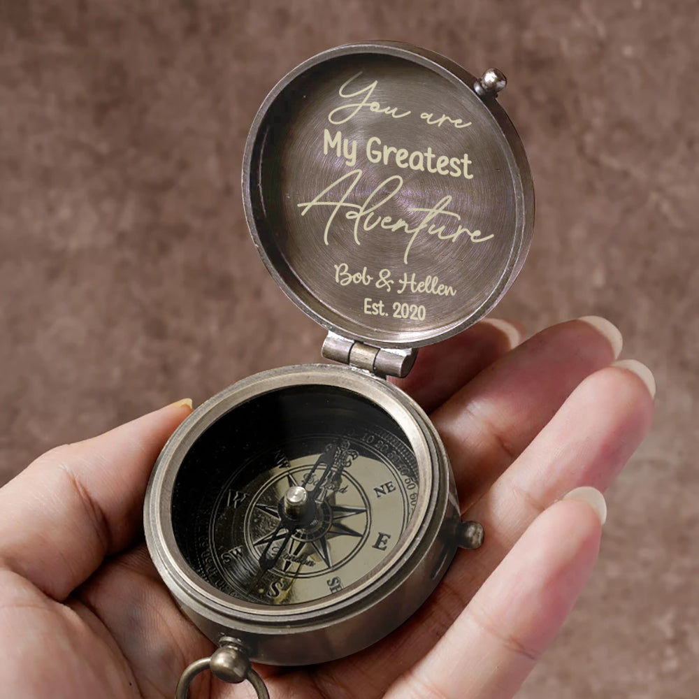 You Are My Greatest Adventure - Personalized Incredible Family Compass