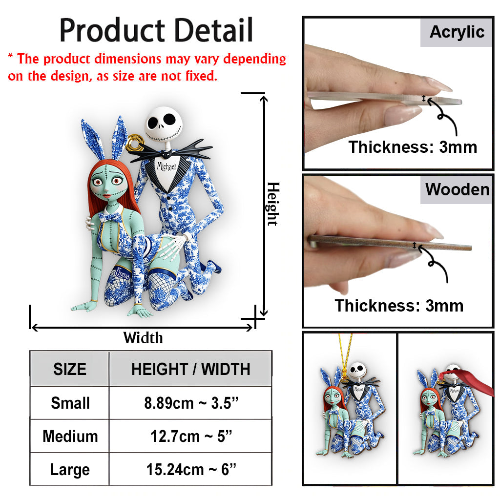 I Love You - Personalized Nightmare Ornament