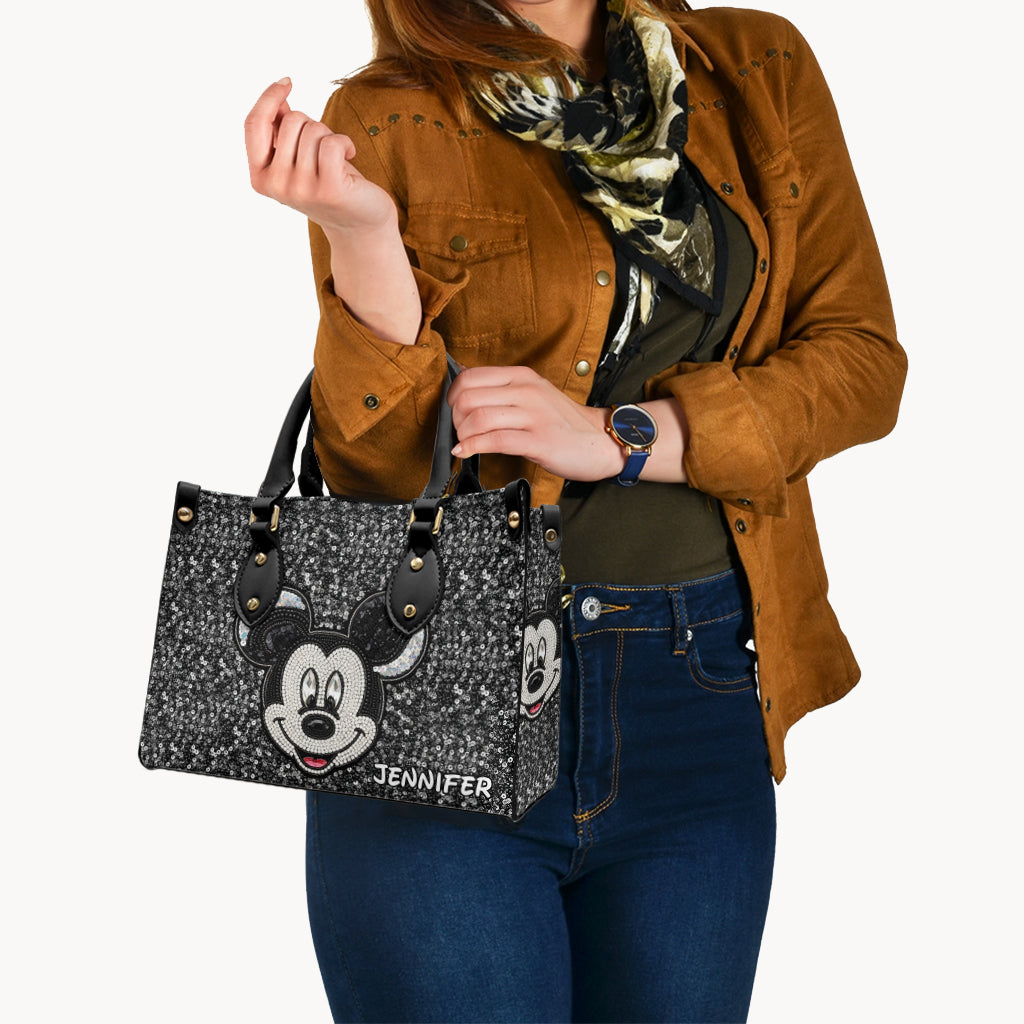 Magical Mouse - Personalized Mouse Leather Handbag
