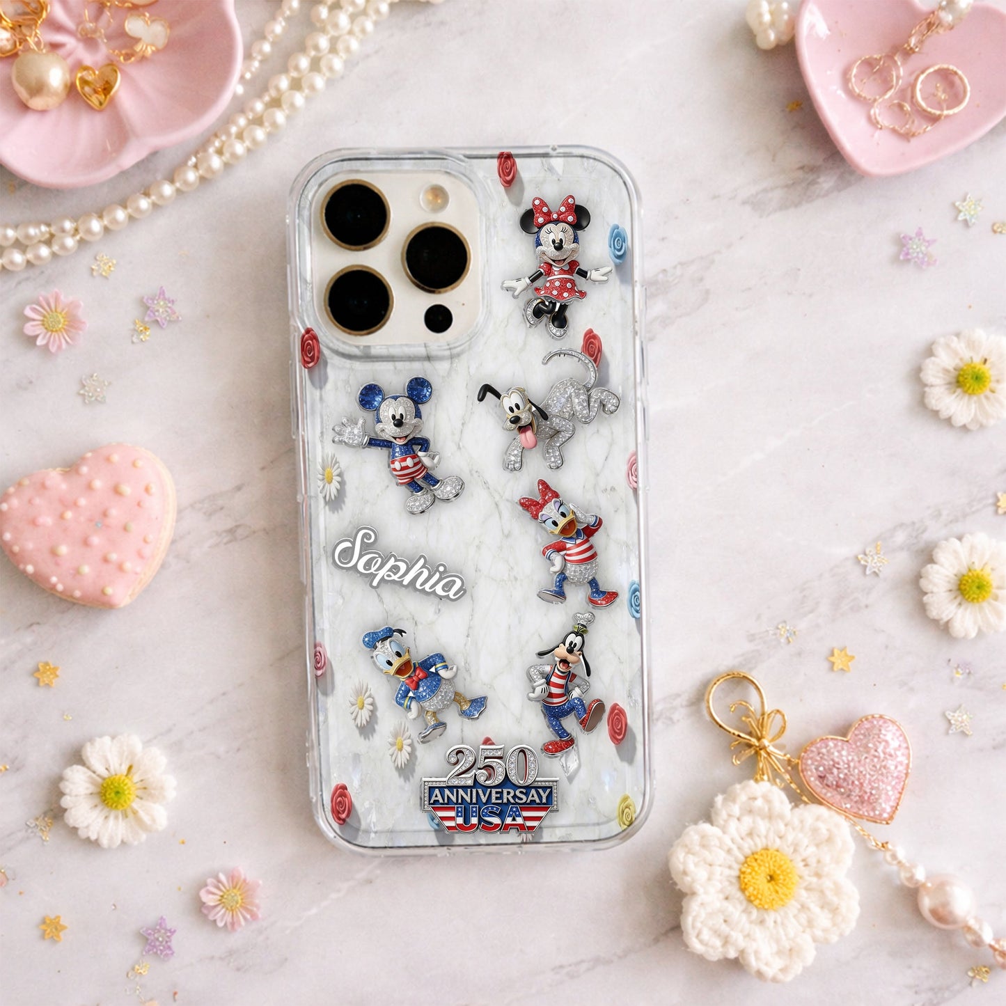 Friends 250 Anniversary - Personalized Mouse Shaker Phone Case