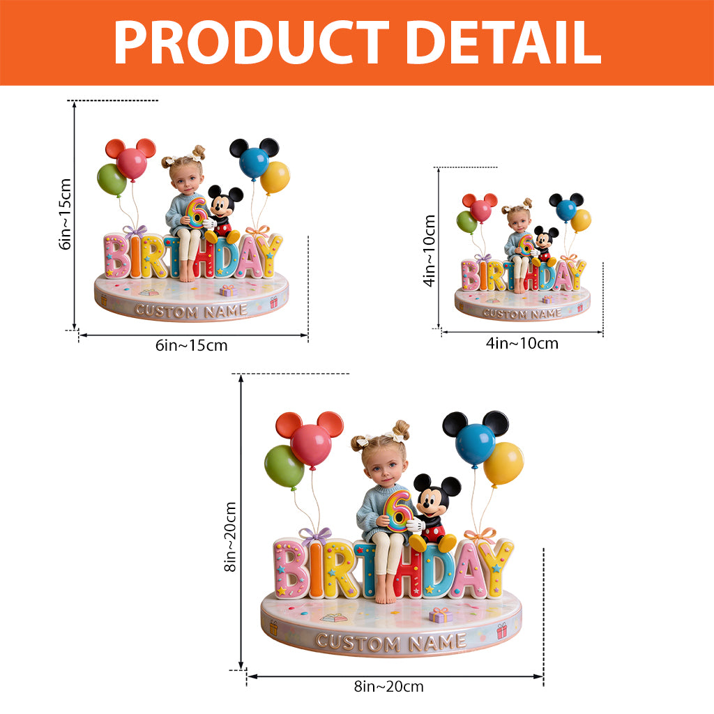 Custom Any Photo - Personalized Kid Custom Shaped Acrylic Plaque
