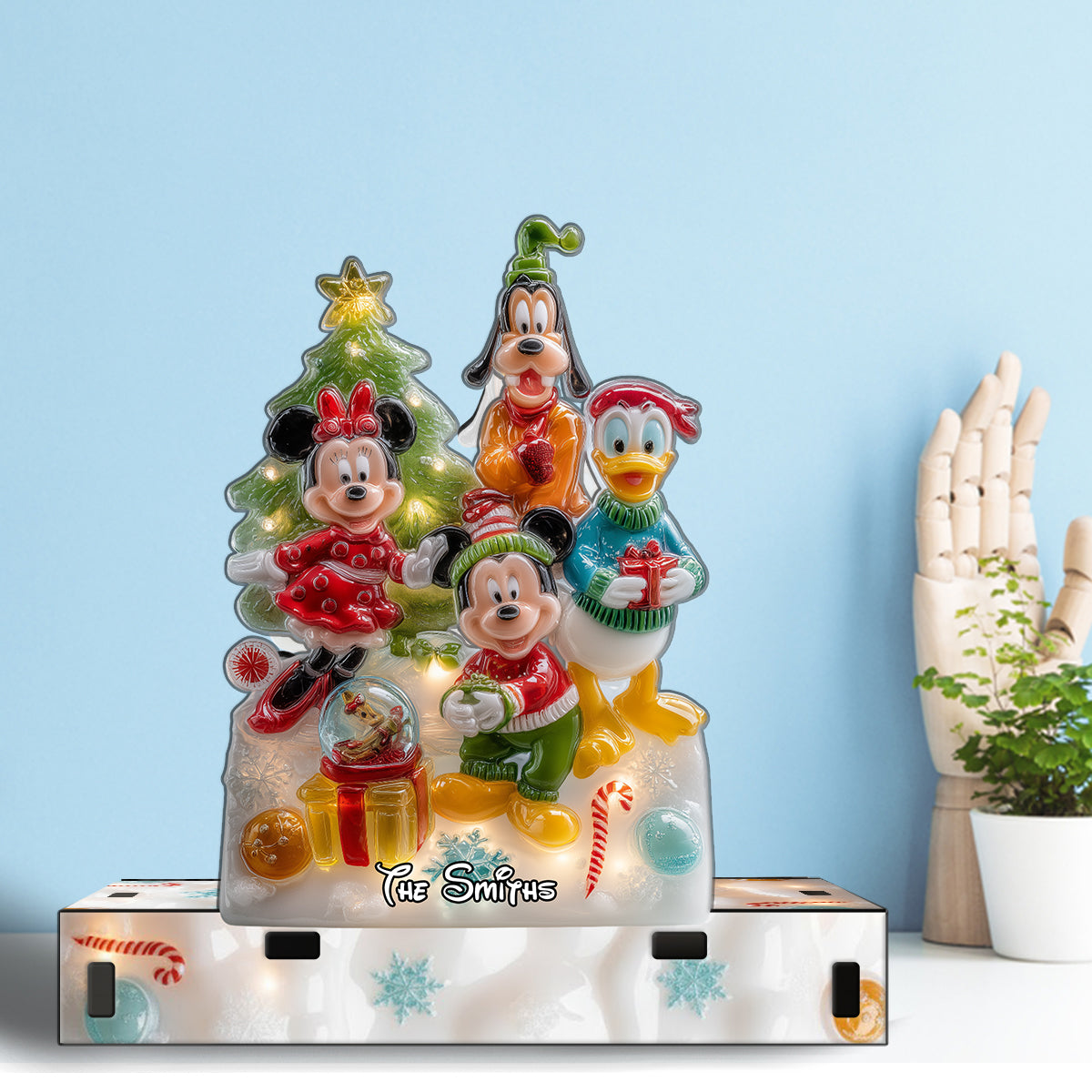 Magical Christmas - Personalized Mouse Paper Towel Holder