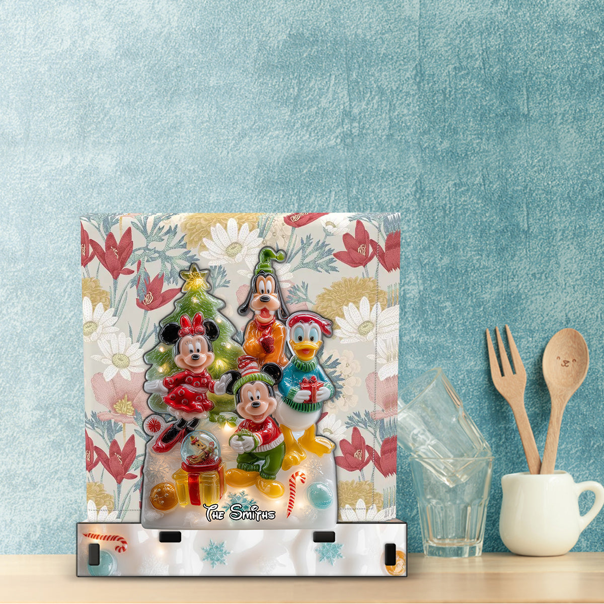 Magical Christmas - Personalized Mouse Paper Towel Holder