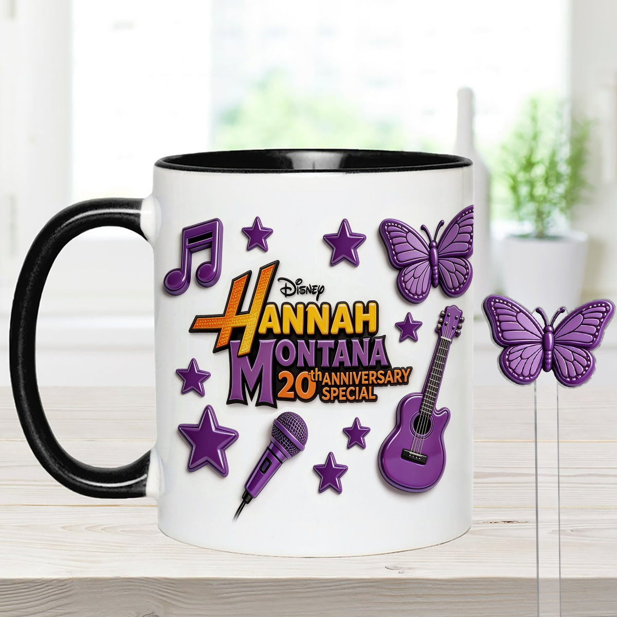 Best Of All Worlds - Personalized Teenage Girl Set Accent Mug with Acrylic Stirrers