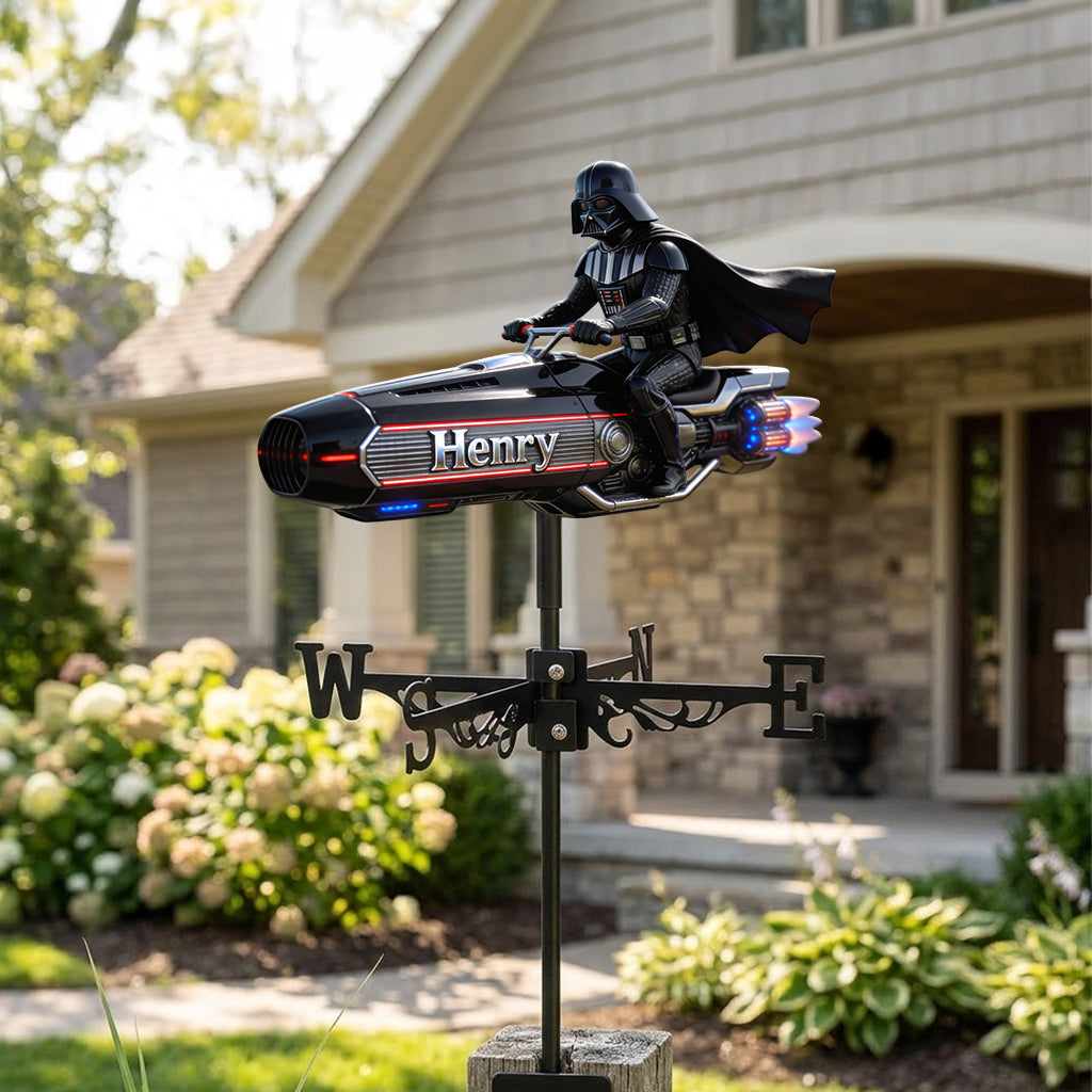 Hello Darkness - Personalized The Force Weather Vane