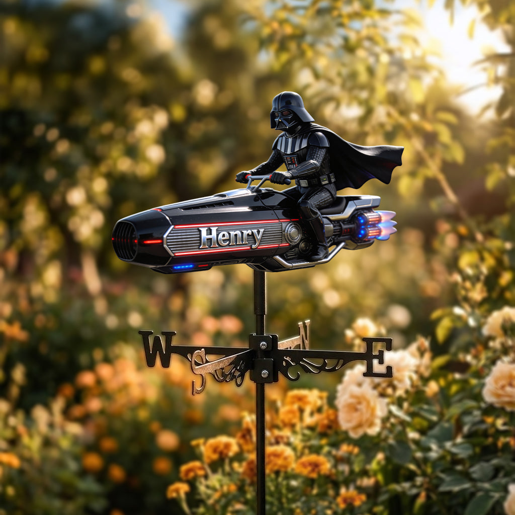 Hello Darkness - Personalized The Force Weather Vane