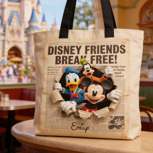 Friends - Personalized Mouse Tote Bag