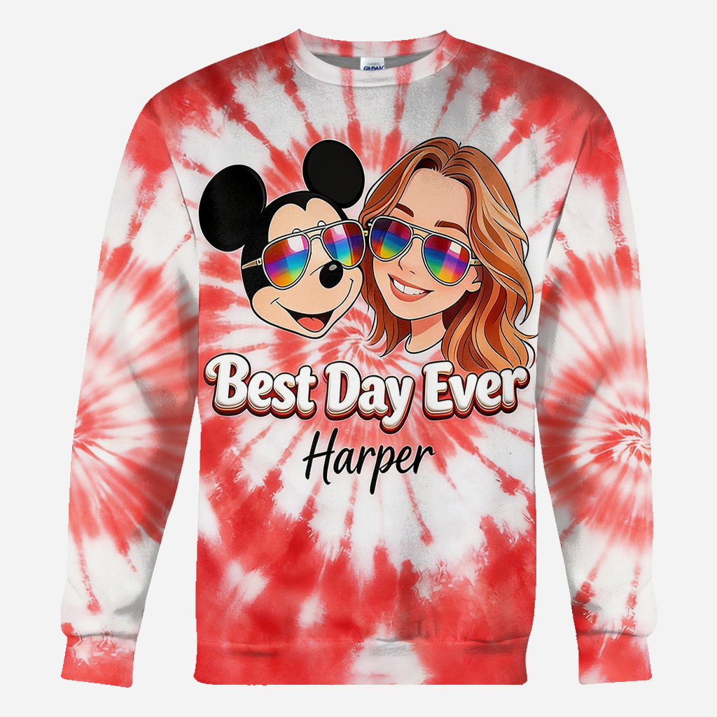 Best Day Ever - Personalized Mouse All Over Shirt